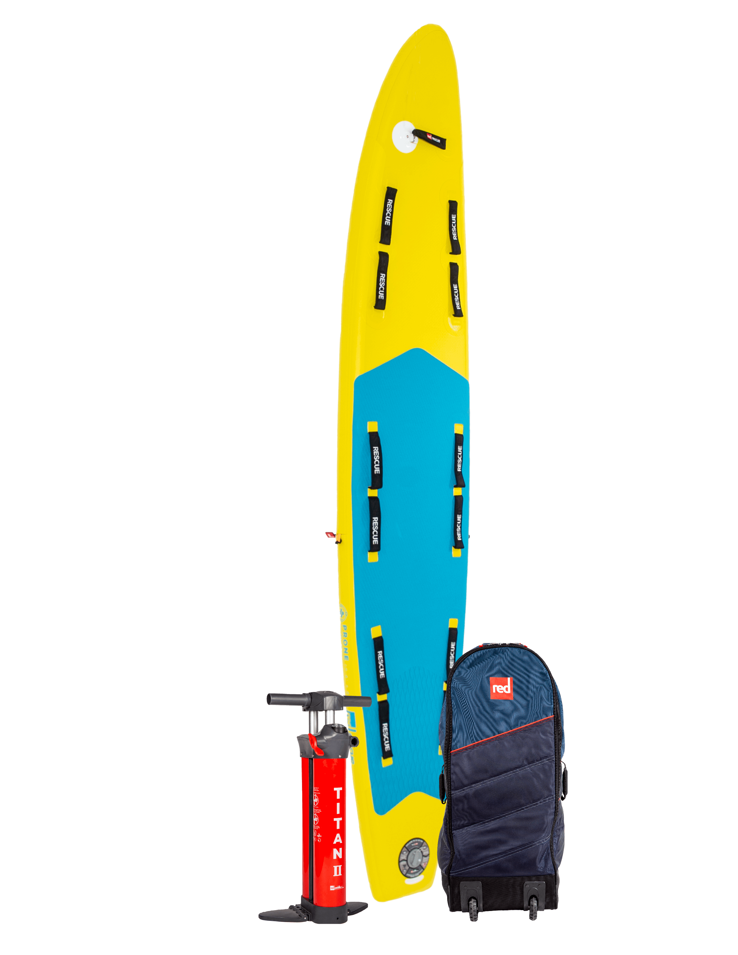 10.4 Inflatable prone sprint rescue board package