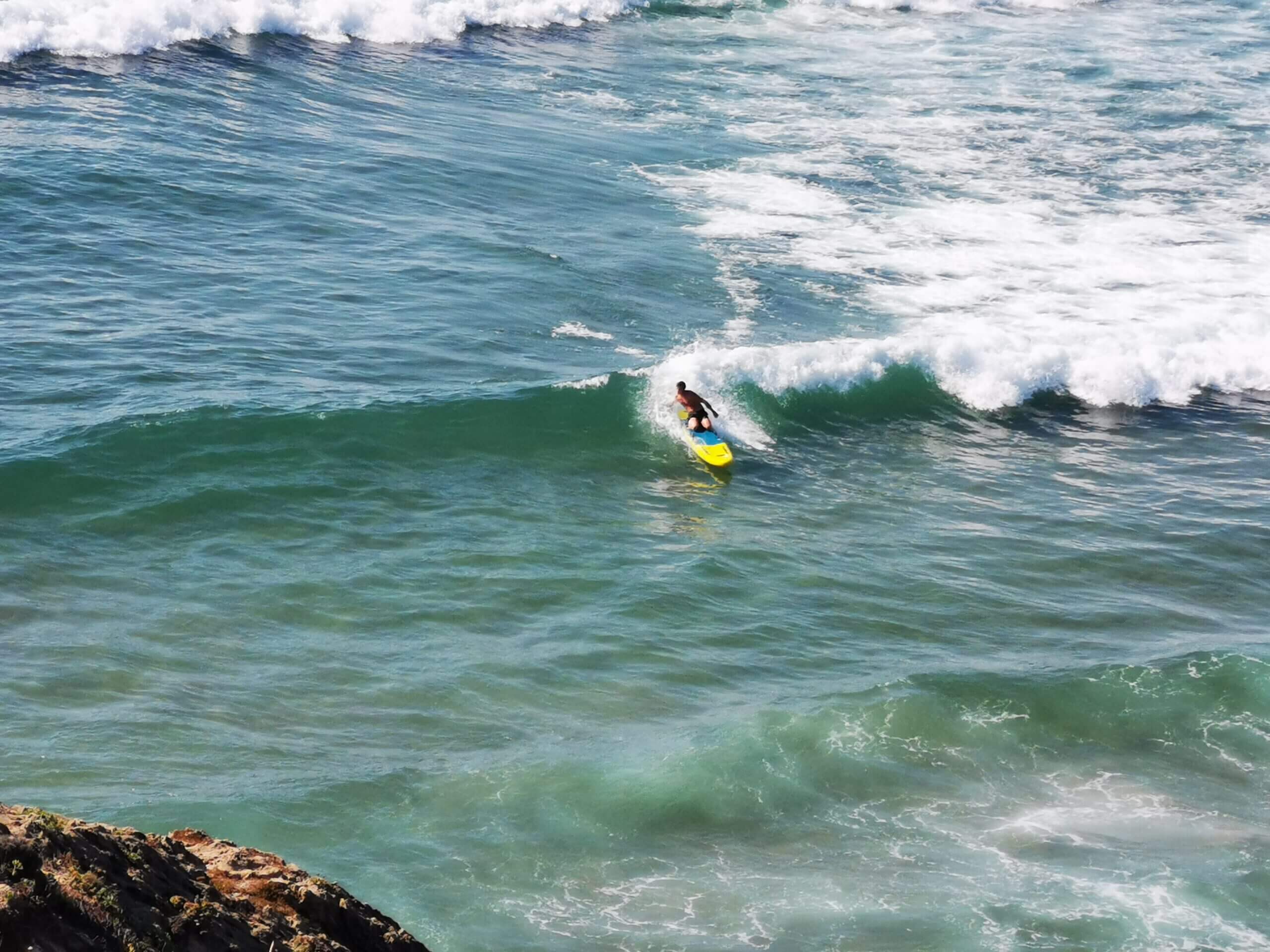 surfing inflatable prone surf rescue board portugal